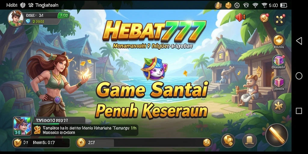 Tampilan gameplay HEBAT777 yang menyenangkan dan mengasyikkan.