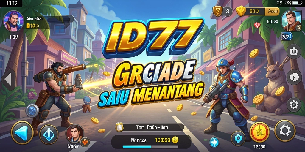 Tampilan screenshot dari gameplay menegangkan ID777 dalam genre Arcade.