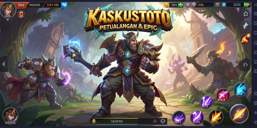 Tangkapan layar dari KASKUSTOTO menampilkan pertempuran seru dalam dunia ARPG.