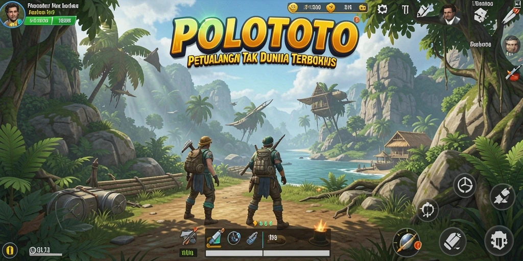 Gameplay seru dan menakjubkan di dunia terbuka POLOTOTO.